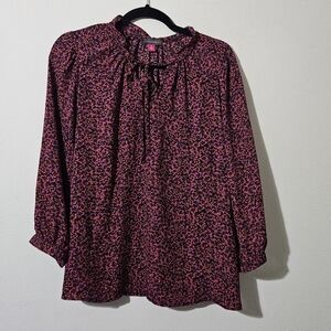 Vince Camuto Floral Blouse